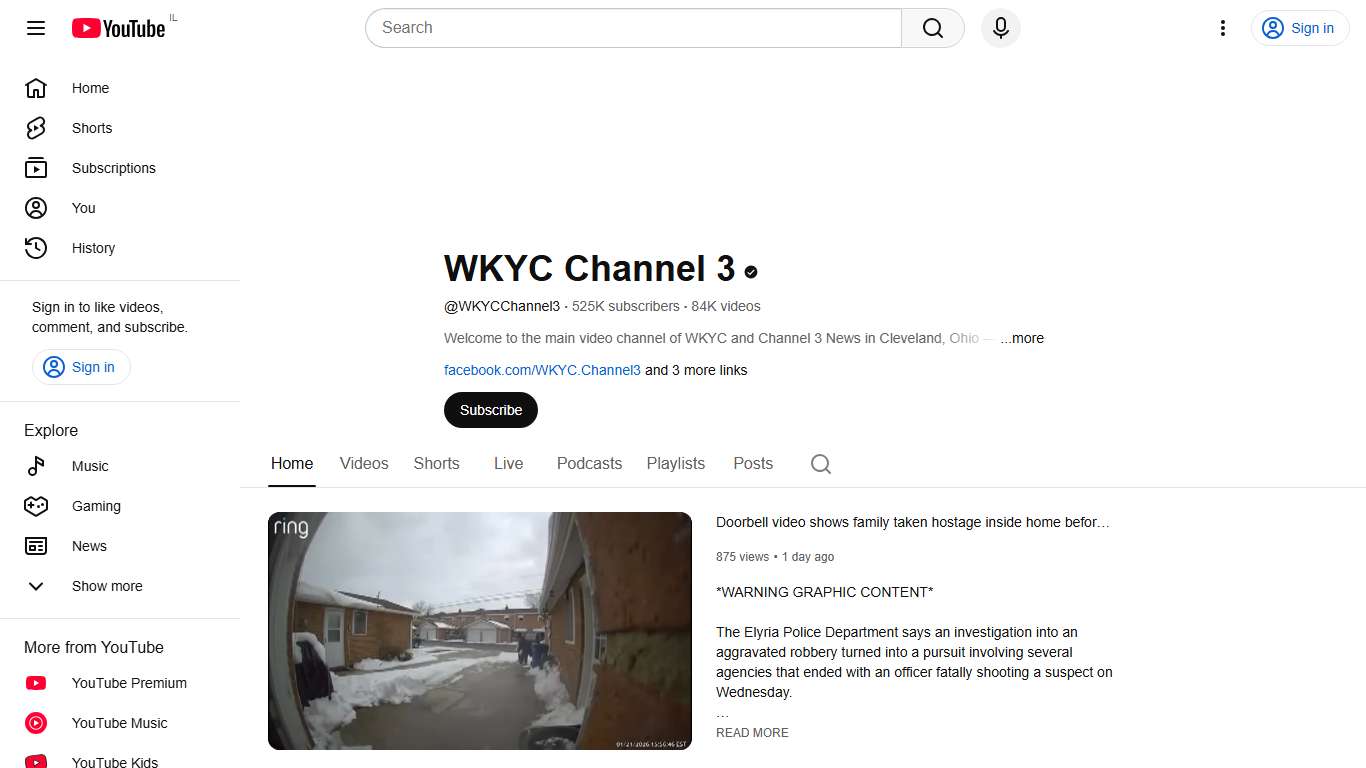 WKYC Channel 3 - YouTube